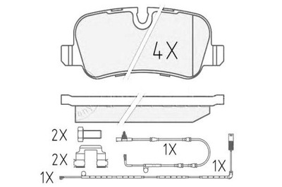 MEYLE TRINKELĖS HAM. LAND ROVER T. DISCOVERY/RANGE ROVER 2,7-3,6 D/3,0-5,0 4X4 