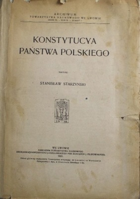 Konstytucja państwa Polskiego 1921 r.