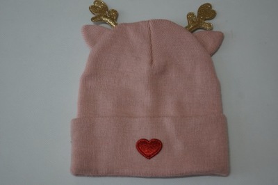 H&M czapka na beanie 2-4 l 92 98 104