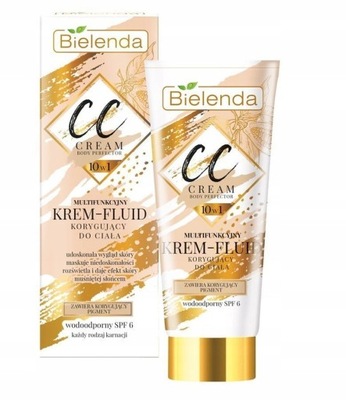 BIELENDA CC KREM-FLUID KORYGUJĄCY DO CIAŁA SPF6