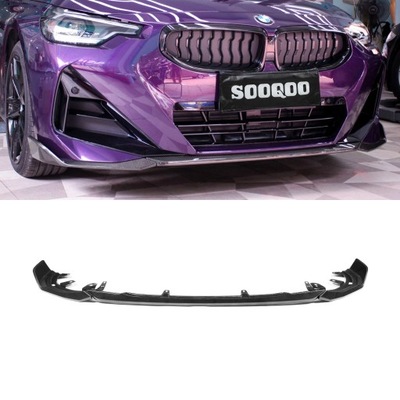 Накладка спліттер перед do bmw g42 w стиль m-performance фото №1