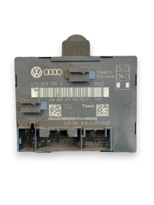Audi модуль блок керування двері 4f0959795p 4f0959795p фото №1