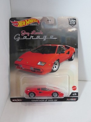 Hot Wheels 1:64 Jay Leno - Lamborghini Countach LP 5000 QV red