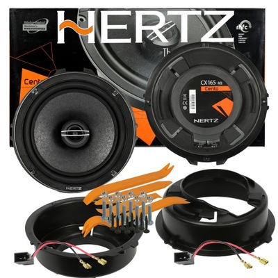 HERTZ ECX CX 165 ALTAVOCES RENAULT LAGUNA 5D PARTE TRASERA  