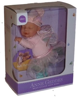 Anne Geddes laleczka niemowlę - Różowa Wróżka 22 cm - na prezent