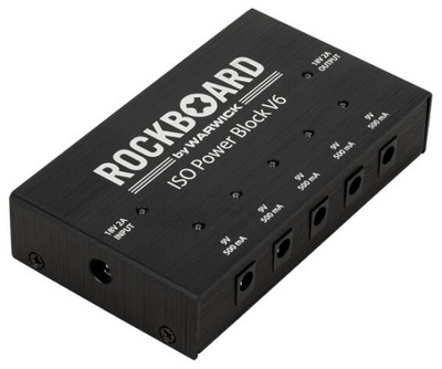 ROCKBOARD ISO POWER BLOCK V6 ZASILACZ DO EFEKTÓW