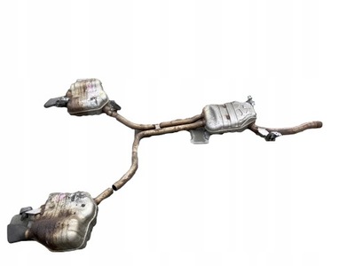 Audi a7 4g lift выхлоп гаситель 2.0tfsi фото №1