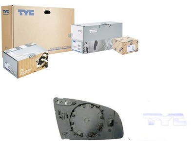 Вкладиш дзеркало audi tyc фото №1