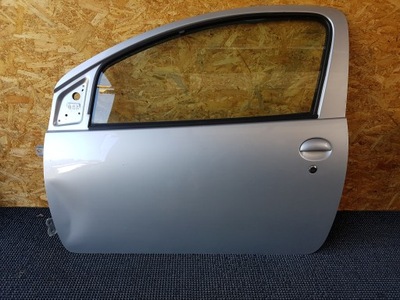 C1 aygo 107 двері ліва лівий перед передні повний r08 сріблясті фото №1