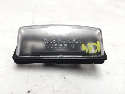 Micra k14 лампа освітлення бампера номерного знака фото №1