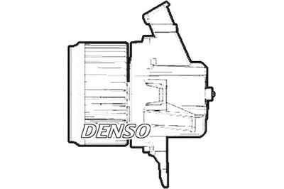 DENSO VENTILADOR SOPLADORES FIAT JEEP 500X RENEGADE 14-  