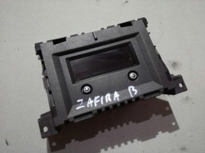 DISPLAY CLOCK OPEL ZAFIRA B 13208194  