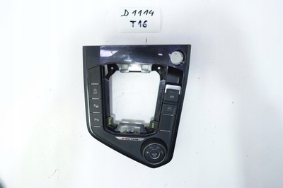 Рамка захист домкрата чохол важеля перемикання передач vw tiguan ii 5na фото №1