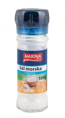 Sól morska młynek 100 g MARINA