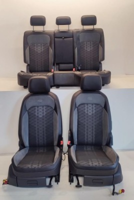 Vw tiguan 2 сидіння заднє сидіння r-line підігрів фото №1
