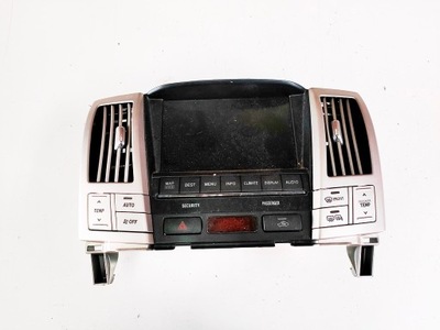 Lexus rx ii 400h 03-08 екран навігації eu фото №1