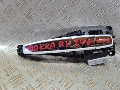 Ручка правая задняя хром основание кронштейн mokka mokka x gaz фото №1