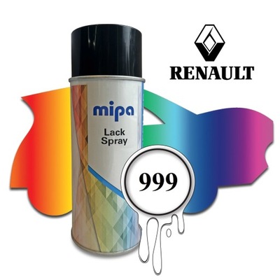 LAKAS AUTOMOBILINIS BAZĖ RENAULT 999 SPRAY 400 ML 