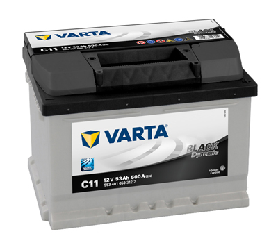 VARTA BATERÍA 12V 53AH/500A L- 242X175X175 BLACK DYNAMIC  