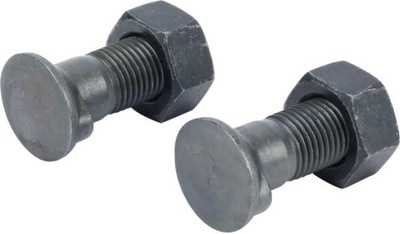 КОМПЛЕКТ БОЛТОВ 2 ШТ. M12X35 MM PODSADZENIE OWALNE + ГАЙКИ TB40311