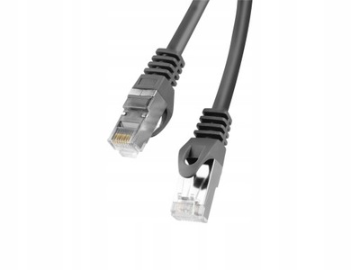 Kabel sieciowy Patchcord FTP kat.6 10m czarny