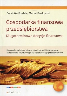 Gospodarka finansowa przedsiębiorstwa D.Kordela