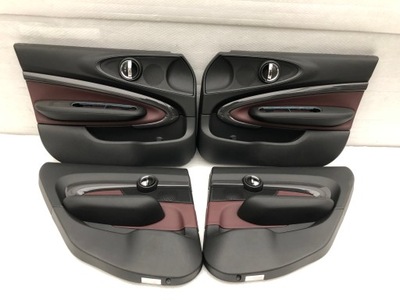 Обшивка комплект mini clubman f54 burgandy leather фото №1