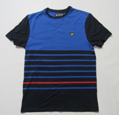 Lyle & Scott Vintage ORYG NIEBIESKI TSHIRT /M