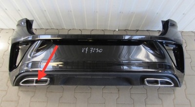 Решётка w бампер левая задняя vw t-roc r-line lift 20- 2ga807833g хром фото №1