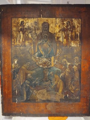 Zabytkowa ikona, XVIII w.