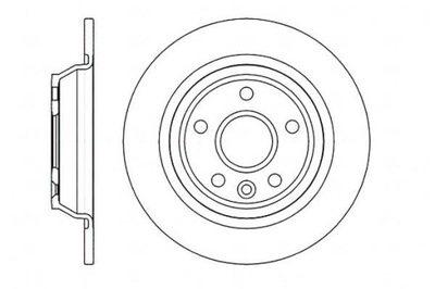 Тормозные диски тормозные 2szt 302x11 p 5-otw ford focus ga фото №1