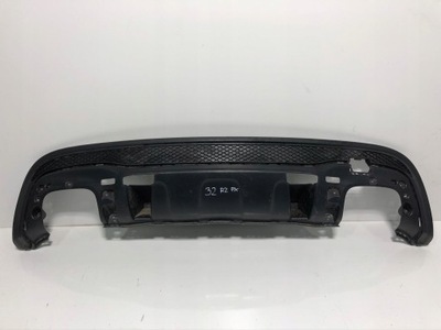 Накладка диффузор задняя mercedes gla amg w156 x156 фото №1