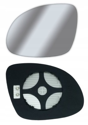 Вкладиш дзеркало skoda yeti vw tiguan sf+grz+pl ліва фото №1