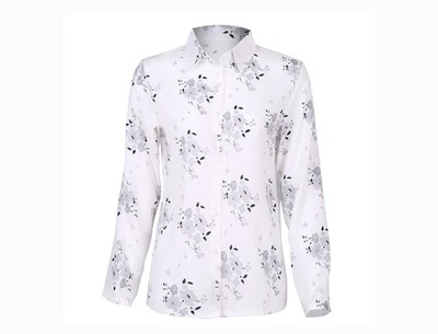 Damska koszula/bluzka w kwiaty rozmiar M