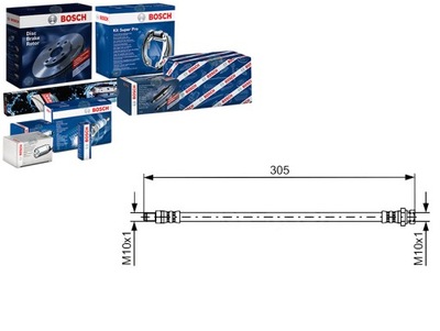 CABLE DE FRENADO ELAST. CITROEN C-CROSSER C-CROSS  