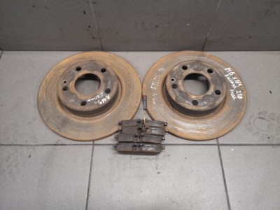 Диск гальмівні диски гальмівні колодки mercedes w169 1.5b 280mm фото №1