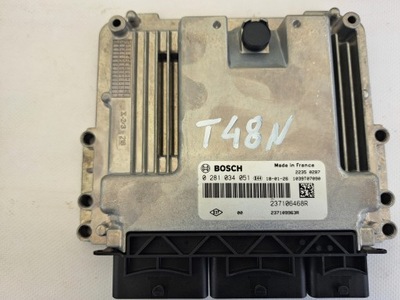 Renault megane scenic 0281034051 ecu бортовой компьютер оригинал фото №1
