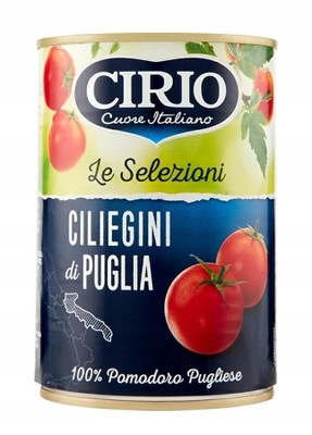 Cirio Ciliegini pomidorki koktajlowe w puszce 400g