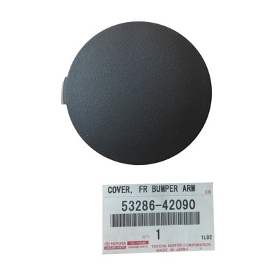 Заглушка фаркоп буксировочный перед левая rav4 2012- фото №1