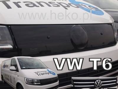 ЗАЩИТА ЗИМНЯЯ HEKO VW T6 CARAVELLE TRANSPORTER OD 2015 DO 2019 РЕШЕТКА РАДИАТОРА ХРОМ фото