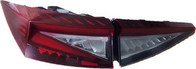 Лампы левый задняя задние левая skoda enyaq iv led фото №1