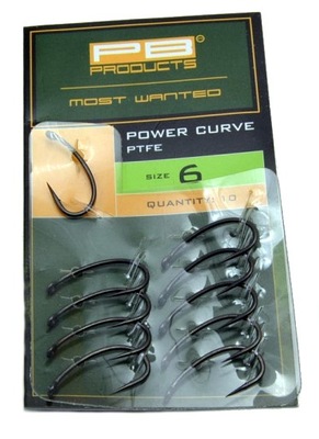 Haki karpiowe POWER CURVE nr 6 10szt. PB