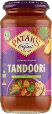 PD Sos indyjski Tandoori Curry Patak's 450g
