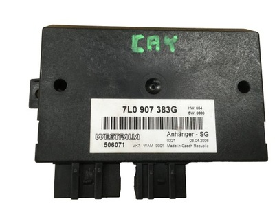 Модуль фаркоп porsche cayenne 9pa 2006 7l0907383g фото №1