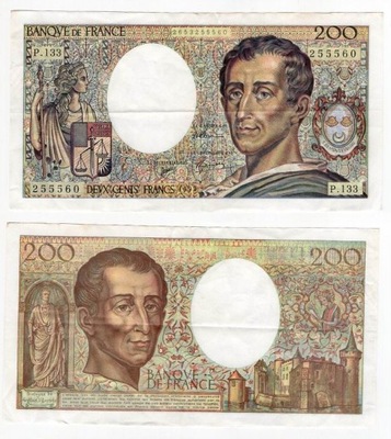 FRANCJA 1992 200 FRANCS