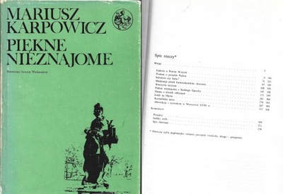 PIĘKNE NIEZNAJOME warszawskie zabytki XVII i XVIII wieku Mariusz Karpowicz