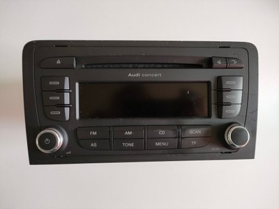 Радіо cd audi a3 8p0035186s фото №1