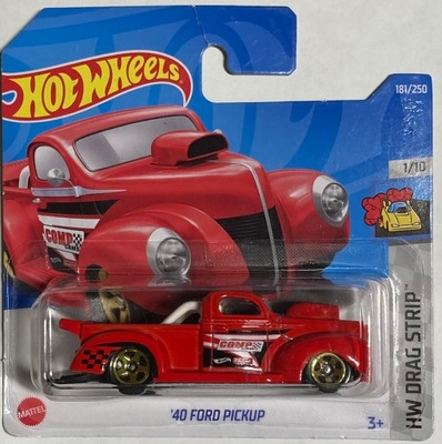 Carrinho Hot Wheels '40 Ford Pickup / HCV92 - Mattel