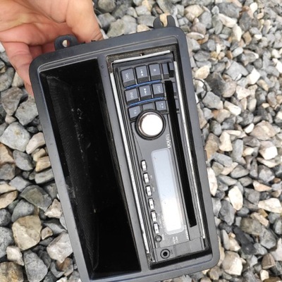 Полиця середня кишеня радіо vw caddy 1t0857058b фото №1