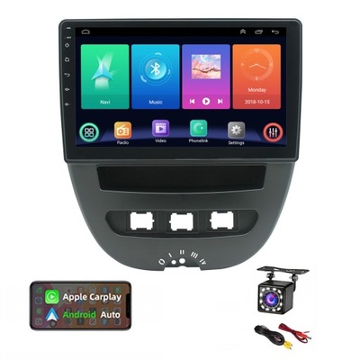 PEUGEOT 107 RADIO 2DIN ANDROID12 2GB 32GB WIF  